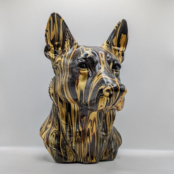 Belgian Malinois Head – Hand Painted