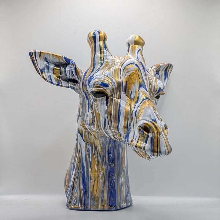 Giraffe Head – Hand Painted