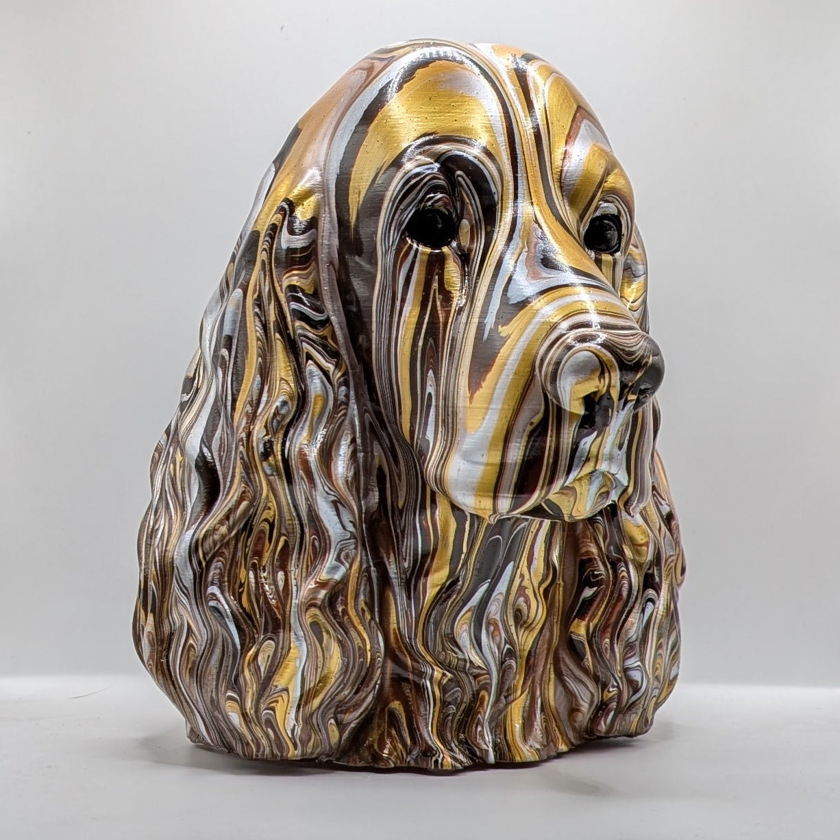 Cocker Spaniel Head – Hand Painted