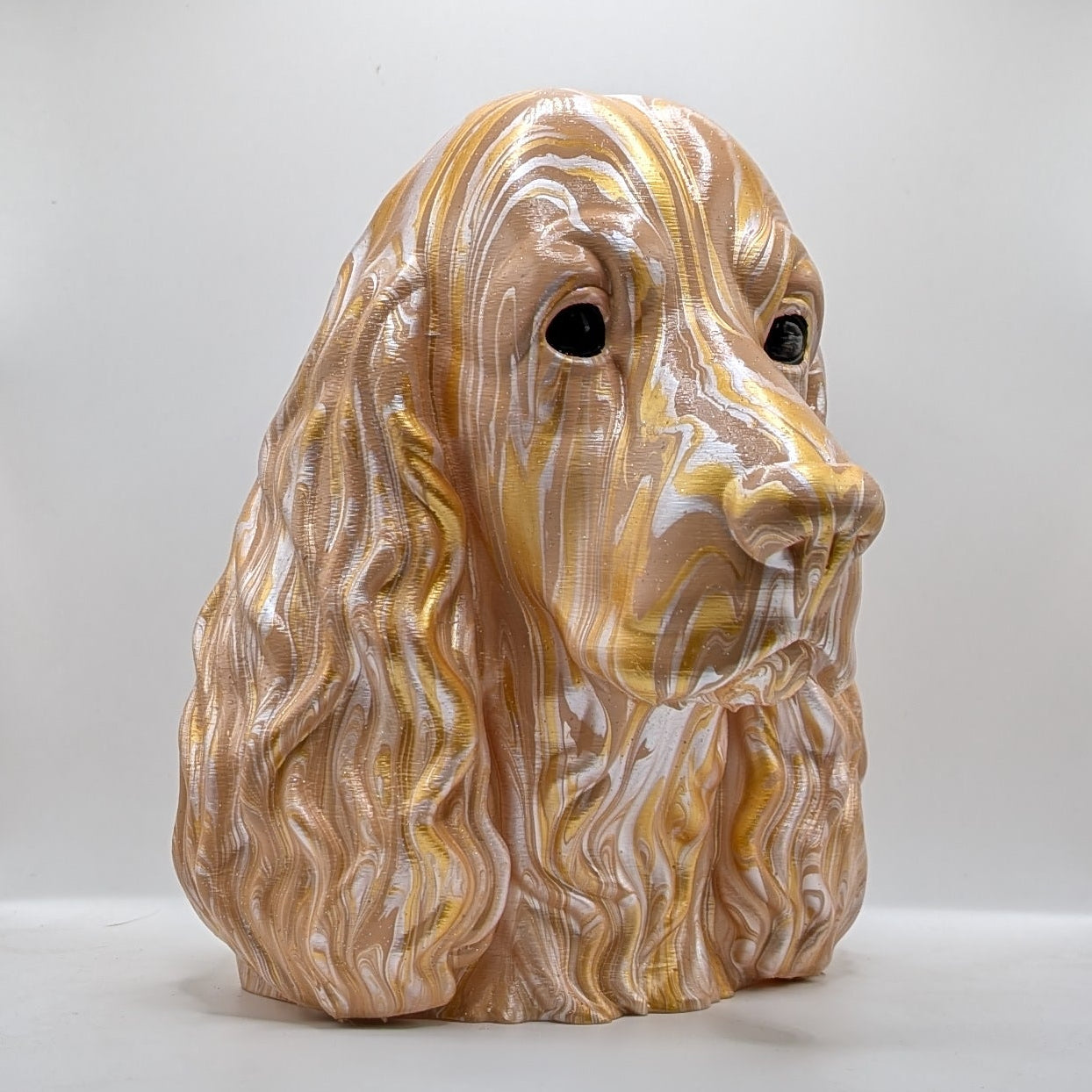 Cocker Spaniel Head – Hand Painted