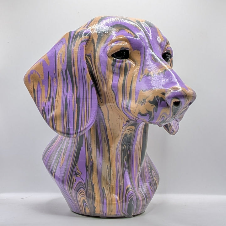 Dachshund Head – Hand Painted