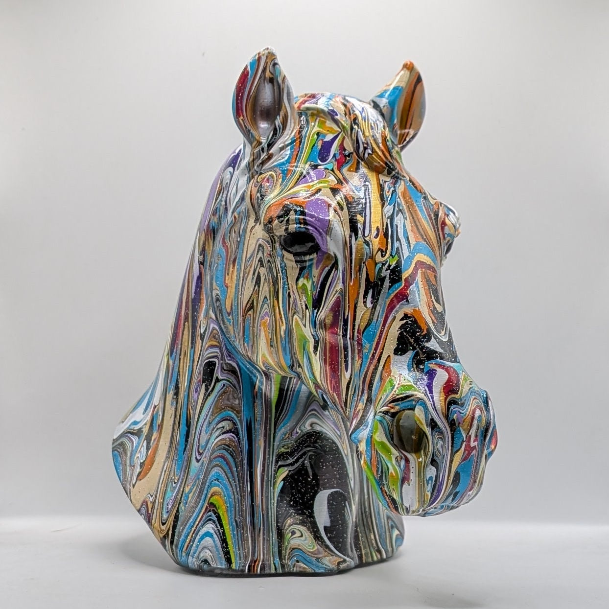 Horse Head – Hand Painted