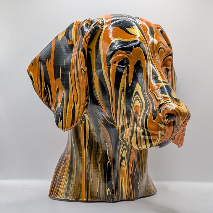 Dobermann Head – Hand Painted