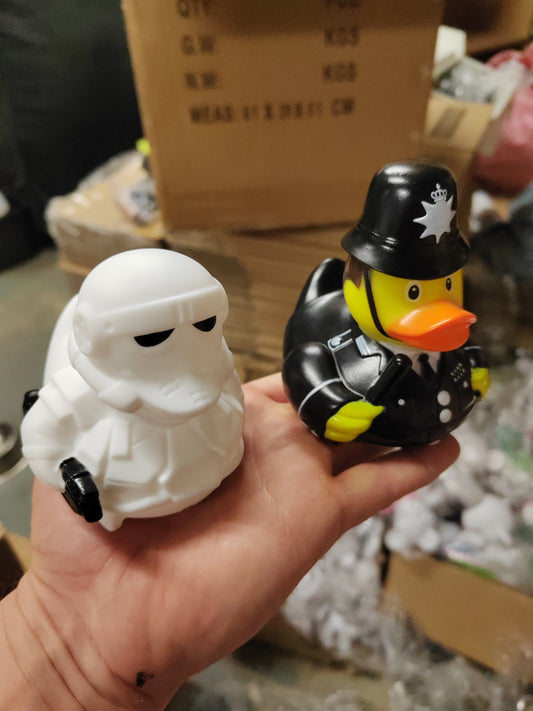 Stormtrooper and policeman