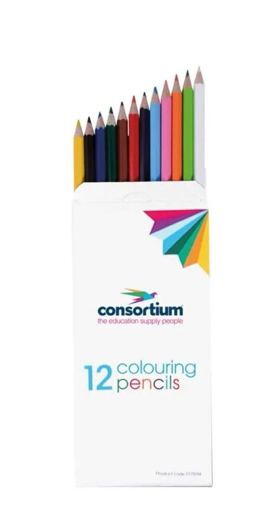 12 Colouring Pencils