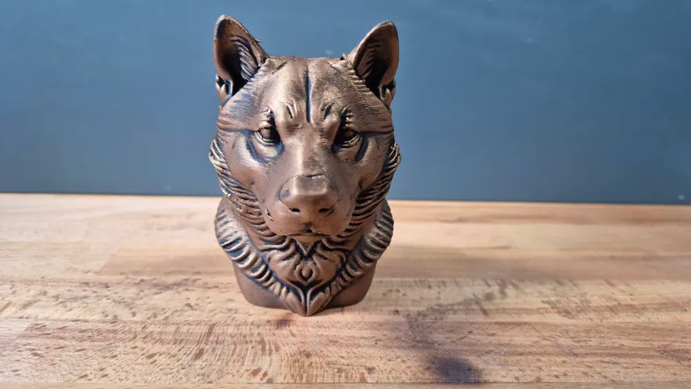 Shikoku Head – Hand Painted