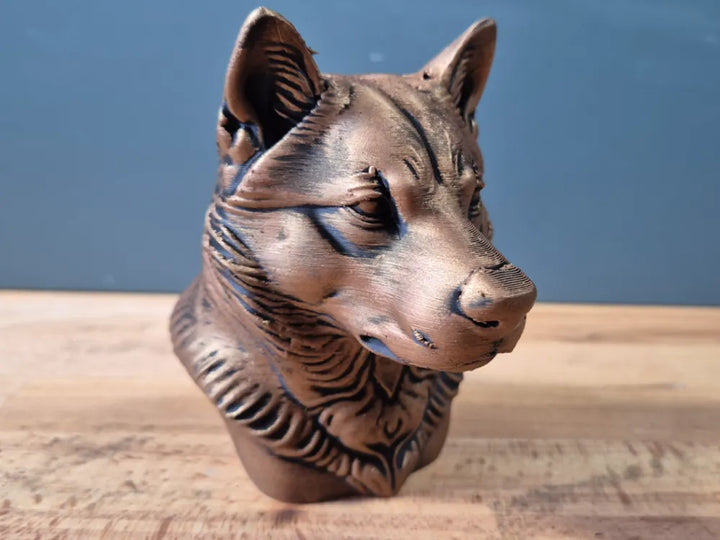 Shikoku Head – Hand Painted