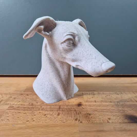 Whippet Bust