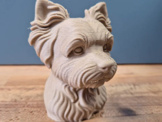 Yorkiepoo Bust